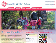 Tablet Screenshot of camelliawaldorf.org